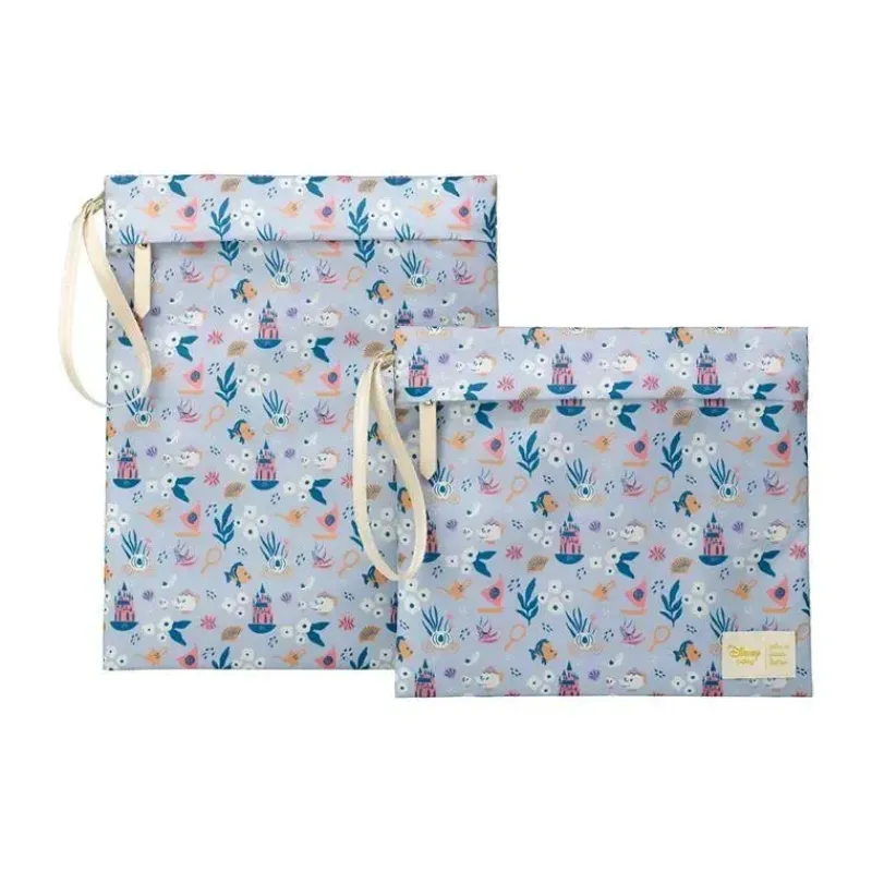 Petunia Pickle Bottom Disney Princess|Diaper Bag Accessories*Petunia - Wet Baby Bag Duo - Disney Princess Courage & Kindness