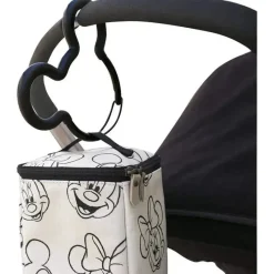 Petunia Pickle Bottom Mickey & Minnie|Storage & Organizers*Petunia Mickey Mouse Stroller Hook - Black