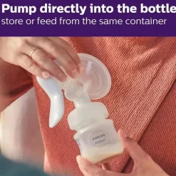 Philips Avent Breast Pumps*- Manual Breast Pump, Clear