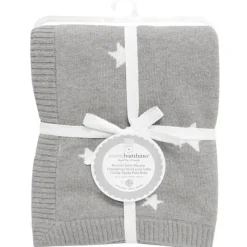 Piccolo Bambino Blankets & Quilts*- Knitted Star Baby Knitted, Grey