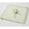 Piccolo Bambino Lovies, Security Blankets & Blankies*- Micro Mink Cuddly Pal Nunu Green Bear