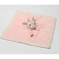 Piccolo Bambino Lovies, Security Blankets & Blankies*- Micro Mink Cuddly Pal Nunu Pink Giraffe