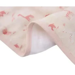 Piccolo Bambino Blanket Gift Set|Burp Cloths*- 3Pk Muslin Burp Cloth In Gift Box Pink