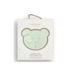Piccolo Bambino Blanket Gift Set|Blankets & Quilts*- Pointelle Signature Stroller Blanket With Gift Box Green