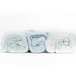Piccolo Bambino Blankets & Quilts*Boy 3pk Muslin Swaddle Blankets In A Box
