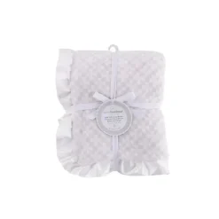 Piccolo Bambino Blankets & Quilts*Luxury Blanket With Satin Border - Grey