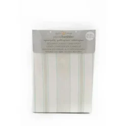 Piccolo Bambino Crib & Bed Sheets*Neutral Striped Baby Crib Sheet