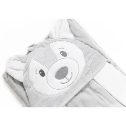 Piccolo Bambino Baby Bath Towels*4pc Sheep Baby Hooded Towel,Baby Mittens & Washcloths Set