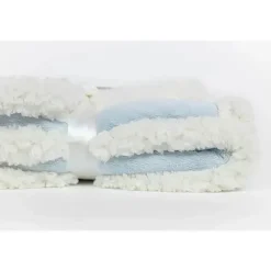 Piccolo Bambino Blankets & Quilts*Reversible Chamois Baby Blankets,Blue
