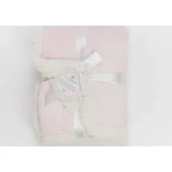 Piccolo Bambino Blankets & Quilts*Reversible Chamois Baby Blankets,Pink