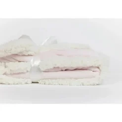 Piccolo Bambino Blankets & Quilts*Reversible Chamois Baby Blankets,Pink