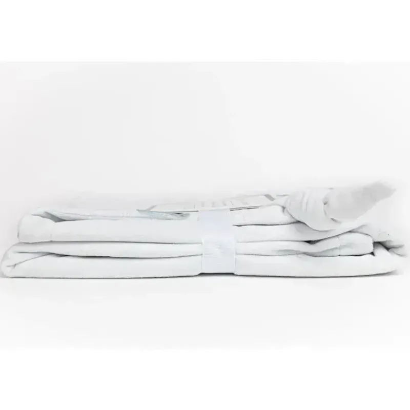 Piccolo Bambino Blankets & Quilts*Reversible Chamois Baby Blankets,Grey/Clouds