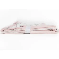 Piccolo Bambino Blankets & Quilts*Reversible Chamois Baby Blankets, Pink/Clouds