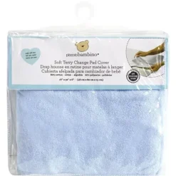 Piccolo Bambino Changing Pads & Covers*Soft Terry Change Pad Cover, Blue