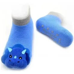 Piero Liventi Baby Gloves & Socks*- Blue Tricera Rattle Sock