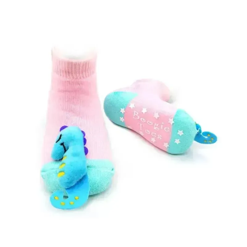 Piero Liventi Baby Gloves & Socks*- Seahorse Boogie Toes Rattle Socks