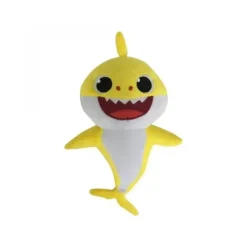 Pinkfong Baby Shark|Plush & Stuffed Animals*6 inches Plush Sings Baby Shark Song-Choose ONE color (Pink,Yellow or Blue)