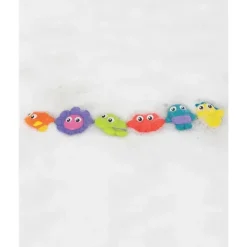 Playgro Bath Toys*- Pop And Squirt Buddies (6Pcs) Bath Toy