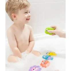 Playgro Bath Toys*- Pop And Squirt Buddies (6Pcs) Bath Toy