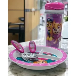 Playtex Paw Patrol|Straw, Sippy & Training Cups*- Baby Sipsters Stage 4 PAW Patrol Spout Cups, Spill-Proof, Leak-Proof, Break-Proof, Pink, 12 Oz, 1 Count