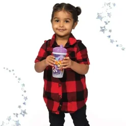 Playtex Paw Patrol|Straw, Sippy & Training Cups*- Baby Sipsters Stage 3 PAW Patrol Sippy Cups, Spill-Proof, Leak-Proof, Insulated, Glitter, Girl, 9 Oz, 1 Count