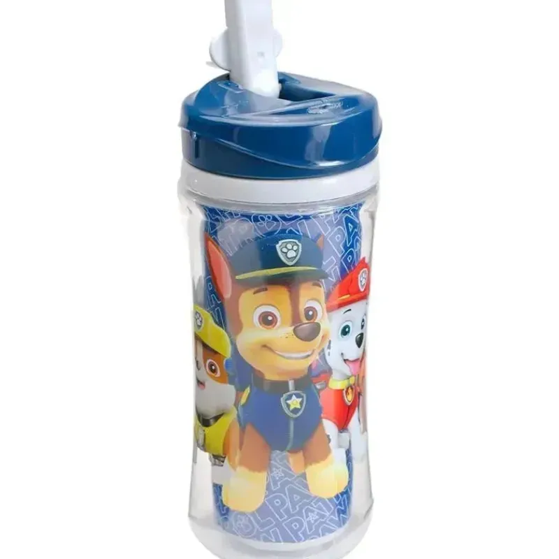 Playtex Paw Patrol|Straw, Sippy & Training Cups*- Baby Sipsters Stage 4 PAW Patrol Spout Cups, Spill-Proof, Leak-Proof, Break-Proof, Blue, 12 Oz, 1 Count