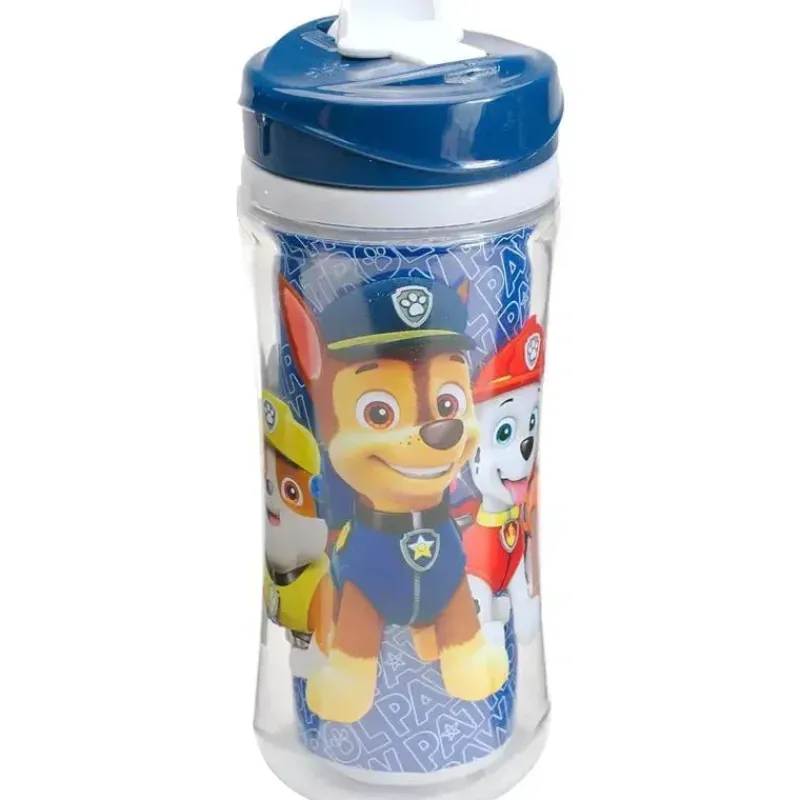 Playtex Paw Patrol|Straw, Sippy & Training Cups*- Baby Sipsters Stage 4 PAW Patrol Spout Cups, Spill-Proof, Leak-Proof, Break-Proof, Blue, 12 Oz, 1 Count