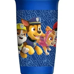 Playtex Paw Patrol|Straw, Sippy & Training Cups*- Sipsters Stage 2, 360 Degree Paw Patrol Spill-Proof, Leak-Proof, Break-Proof for Boys, Pack of 2