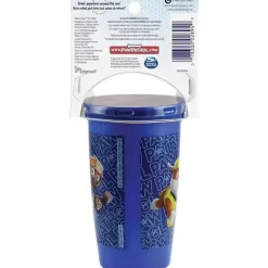 Playtex Paw Patrol|Straw, Sippy & Training Cups*- Sipsters Stage 2, 360 Degree Paw Patrol Spill-Proof, Leak-Proof, Break-Proof for Boys, Pack of 2