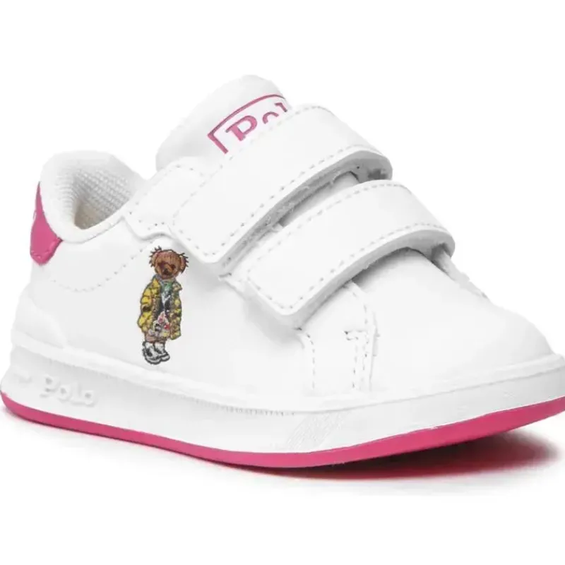 Ralph Lauren Baby Shoes*Polo - Baby Heritage Court II Bear