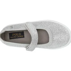 Ralph Lauren Baby Shoes*Polo - Leyah Mary Jane Shoes, Silver Glitter