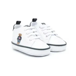 Ralph Lauren Baby Shoes*Polo Baby - Boy Polo Bear Lace-Up Sneakers