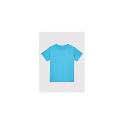 Ralph Lauren Baby Tops*Polo Baby - Cotton Jersey Crewneck Tee, Cove Blue