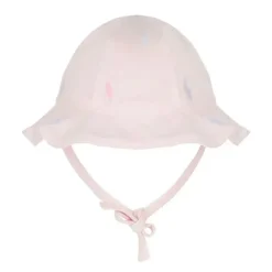 Ralph Lauren Baby Hats*Polo Baby - Interlock Knit Allover Pony Schiffli Bucket Hat, Pink