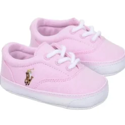Ralph Lauren Baby Shoes*Polo Baby - Keaton Oxford Cloth, Pink