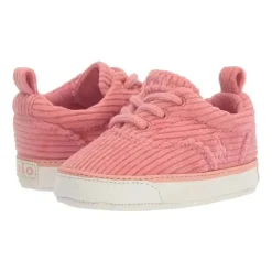 Ralph Lauren Baby Shoes*Polo Baby - Keaton II Corduroy Sneaker, Light Pink