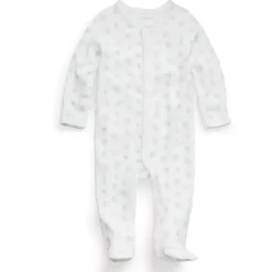 Ralph Lauren Baby Sleepwear*Polo Baby - Long-Sleeve Organic Cotton Interlock Knit Coverall, Blue