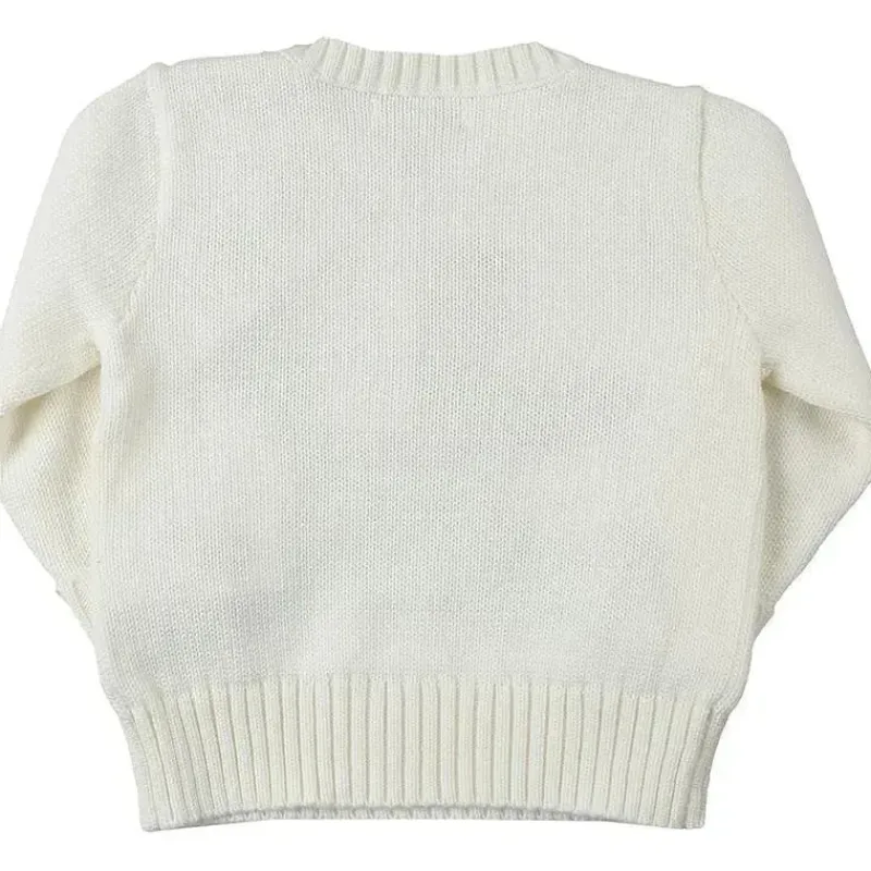Ralph Lauren Baby Coats, Sweaters & Jackets*Polo Baby - Long-Sleeve Flag Bear Sweater, Nevis