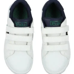 Ralph Lauren Baby Shoes*Polo Baby - Polo Bear Trainers, White