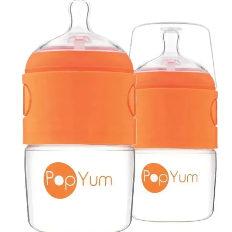 PopYum Cool Baby Products|Gifts Up To $25*- Anti-Colic Formula Making Baby Bottle, 2Pk, 5 Oz