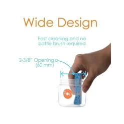 PopYum Cool Baby Products|Gifts Up To $25*- Anti-Colic Formula Making Baby Bottle, 2Pk, 5 Oz