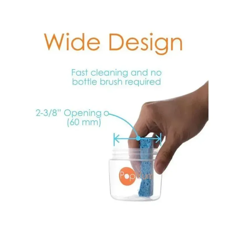 PopYum Cool Baby Products|Gifts Up To $25*- Anti-Colic Formula Making Baby Bottle, 2Pk, 5 Oz