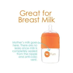 PopYum Cool Baby Products|Gifts Up To $25*- Anti-Colic Formula Making Baby Bottle, 2Pk, 5 Oz
