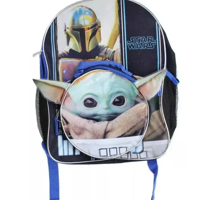 Powerhouse Star Wars*- The Mandalorian 16 Backpack W/Baby Yoda Lunch Kit