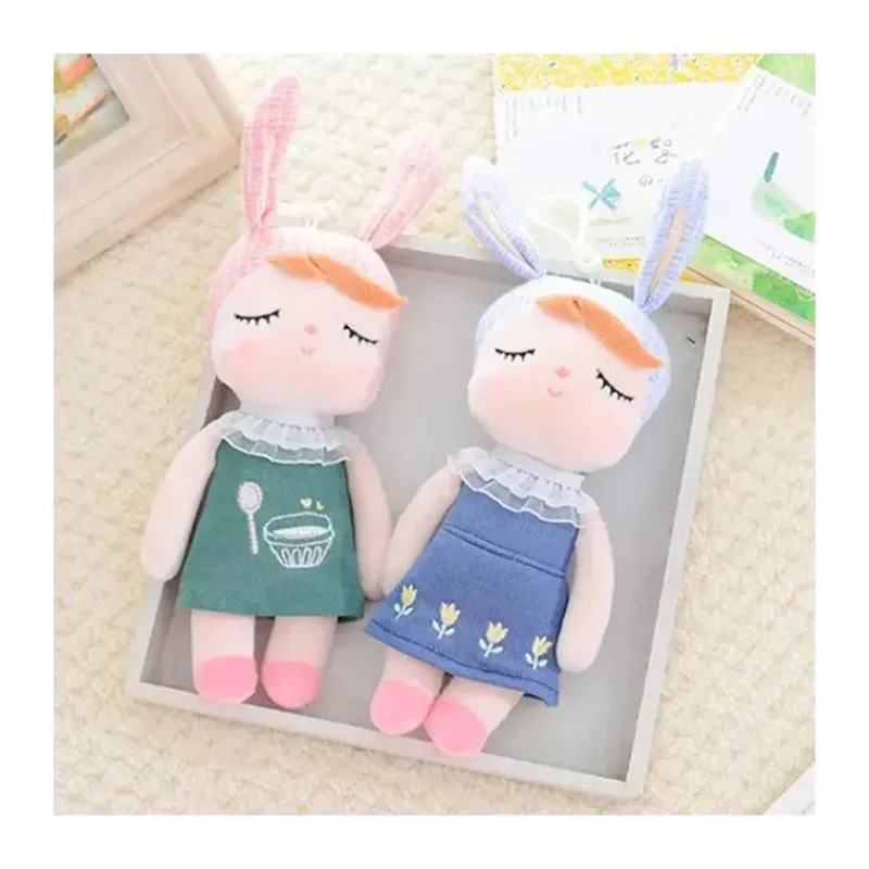 Primo Passi Plush & Stuffed Animals|Toys For 2 Year Old*- 7' Metoo Angela Baby Plush Keychain, Green