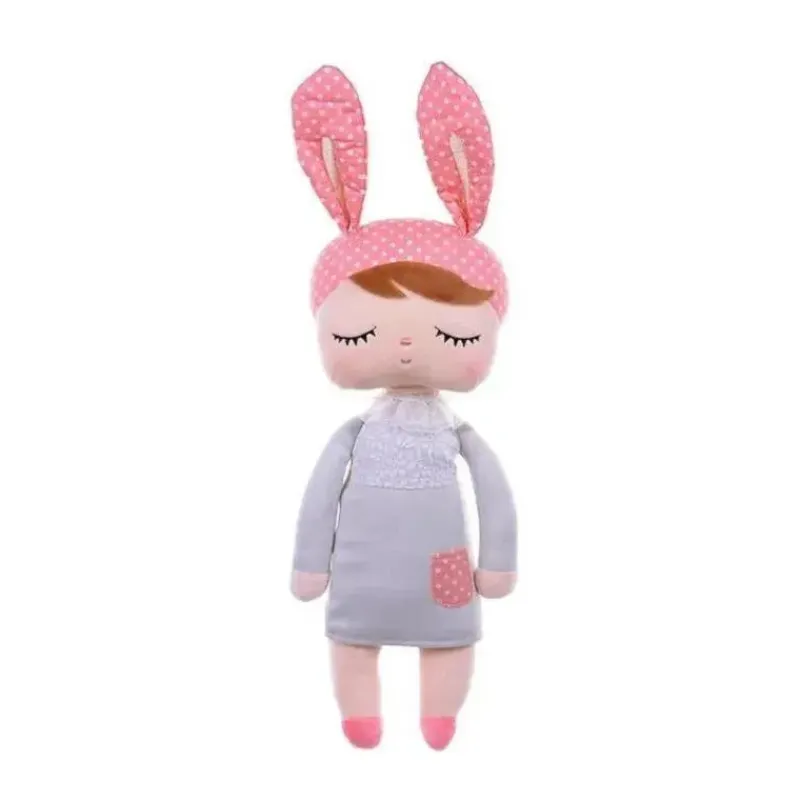 Primo Passi Plush & Stuffed Animals|Toys For 2 Year Old*- 13' Metoo Angela Plush Doll Sleeping Baby Girl, Grey