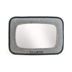 Primo Passi Mirrors & Safety*- Baby Car Mirror for Infant Rear Facing, Black Melange