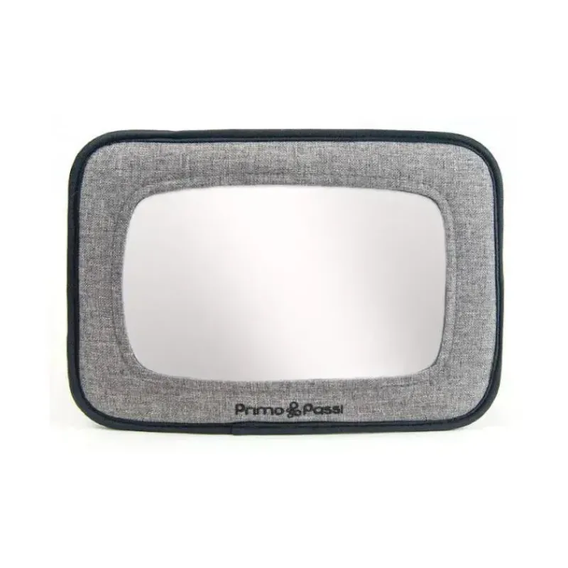 Primo Passi Mirrors & Safety*- Baby Car Mirror for Infant Rear Facing, Black Melange