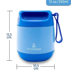 Primo Passi Food Jars & Snack Cups|Dishes, Utensils & Food Containers*- Baby Insulated Food Jar, 12 oz/350ml, Blue