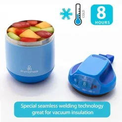 Primo Passi Food Jars & Snack Cups|Dishes, Utensils & Food Containers*- Baby Insulated Food Jar, 12 oz/350ml, Blue